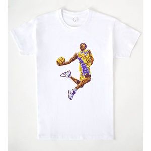 T-shirt promozionale Legend bianca girocollo a maniche corte unisex taglia L per adulti - Product Image 1