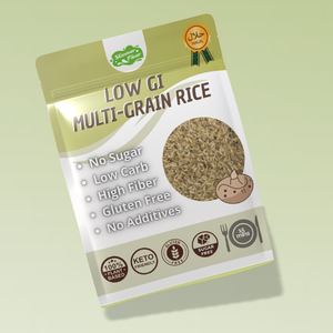 <span class=keywords><strong>Riz</strong></span> de Konjac Séché à Faible IG, Prêt à Consommer, Aliment Halal, Riche en Fibres, Riche en Protéines, Aliment Diététique pour le Contrôle du Sucre - Product Image 4