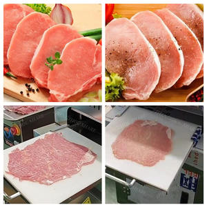 Presse à viande Machines Poitrine de poulet Viande Tarte Faisant Presse Formant la Machine Manuel - Product Image 4