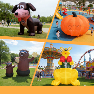 Arco Inflable Gigante Personalizable con Forma de Canguro de Boxeo, Modelo Publicitario para Eventos al Aire Libre - Product Image 6