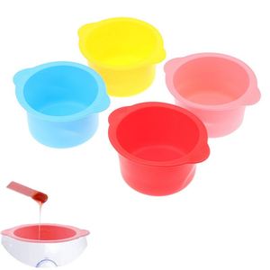 Wholesale <b>Silicone</b> Face Mask Mixing Bowl Heat Resistant Non-stick Wax Melting Pot for Hair Removal DIY Facial Skin Care <b>Tool</b> OEM - Product Image 1