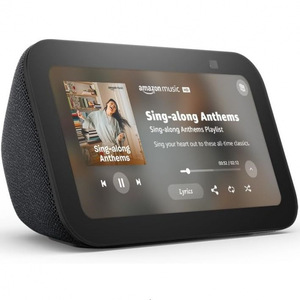 Para Show 5 (modelo más reciente) Pantalla Inteligente con Alexa, Acceso Temprano, Sonido 2 Veces Más Nítido, Hogar y Calendario, Echo Show 5 Color Carbón - Product Image 1