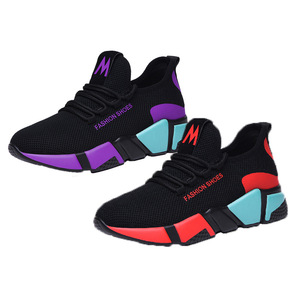Mujer barato transpirable personalizado Homme calcetín zapatos caminar deportes zapatos señoras <span class=keywords><strong>cuña</strong></span> zapatillas - Product Image 1