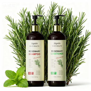 Shampooing et revitalisant nourrissant et hydratant à la croissance des cheveux et anti-chute à la rosmarine avec kératine, faible MOQ, logo personnalisé disponible - Product Image 1