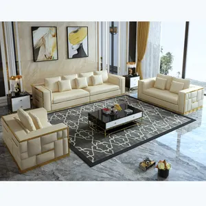 Золотой диван, мебель, металлический каркас, нордический диван для гостиной, Роскошная ткань из микрофибры, крытый диван для сидения