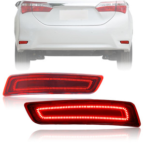 Réflecteur de feu arrière de pare-chocs pour <span class=keywords><strong>T0Y0TA</strong></span> <span class=keywords><strong>COROLLA</strong></span> 2014-2016 - Product Image 1
