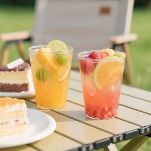 Gobelets de 7 oz, gobelets en plastique transparent PP pour les fêtes avec une résistance à la chaleur plus élevée, adaptés aux boissons chaudes, aux sodas, aux jus - Product Image 5