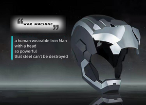 <span class=keywords><strong>Casque</strong></span> War Machine <span class=keywords><strong>Marvel</strong></span>, Superman, <span class=keywords><strong>Iron</strong></span>-<span class=keywords><strong>Man</strong></span> Mark 5, ouverture automatique, commande vocale, masques pour fête d'Halloween, matériau ABS - Product Image 5