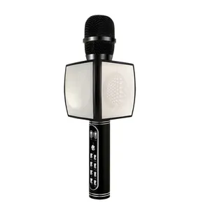 YS-91 dengan USB TF FM Radio Merekam Suara Efek Suara Stereo Isi Ulang Mikrofon Speaker Mesin Karaoke Mikrofon