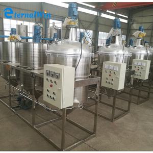 300L الطبخ جوز الهند نباتية غذائية زيت النخيل مزيل الرائحة/النفط تبيض إزالة الصمغ آلة تكرير الساخن بيع - Product Image 5