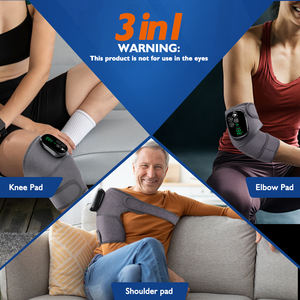 Wiederauf ladbare 660nm 850nm Heizung Ellbogens chützer Schulter wickel Knies tütze Schmerz linderung Rotlicht therapie Knie massage gerät - Product Image 6