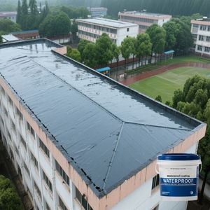 Peinture liquide acrylique professionnelle écologique pour réparation de murs extérieurs et toitures, imperméable, couleurs personnalisées pour application au pinceau - Product Image 5