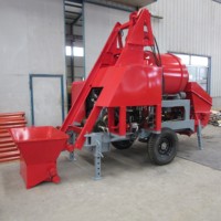 Pompe à béton diesel JBTS30 MINLE, productivité 30 m³/h, transport vertical 150 m et horizontal 500 m
