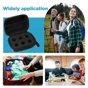 6-slot Logo tùy chỉnh EVA Peptide hộp đựng cho lọ <span class=keywords><strong>10ml</strong></span>, bộ làm mát Peptide chống nước chống sốc & hộp lưu trữ mẫu phòng thí nghiệm - Product Image 4