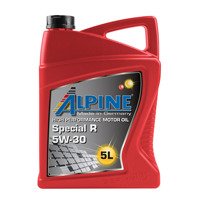 Huile moteur automobile de haute qualité Alpine Special R 5W-30 entièrement synthétique, huile de base, 5L, fabriquée en Allemagne