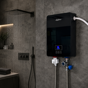 เครื่องทำน้ำอุ่นไฟฟ้าแบบทันที หน้าจอสัมผัส WiFi ตั้งเวลาได้  สำหรับห้องน้ำ - Product Image 1