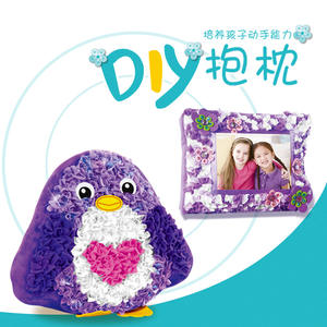 BGL özel hayvanlar dolması sevimli el sanatları dolması kumaş penguen yastık yastıkları oyuncaklar DIY peluş zanaat çocuklar için 2 4 yıl - Product Image 6
