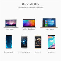 USB Type-c vers Micro USB Adaptateur Mâle à Femelle Type C Convertisseur OTG Câble Pour Macbook Chargeur Samsung câble de données USB C Câble OTG
