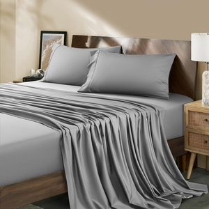 Cloudland Vua Kích thước tấm Ga Trải Giường thiết lập tinh khiết bông sang trọng 100% Ai Cập bông tấm ga trải giường cho nhà <span class=keywords><strong>400</strong></span> chủ đề đếm - Product Image 1