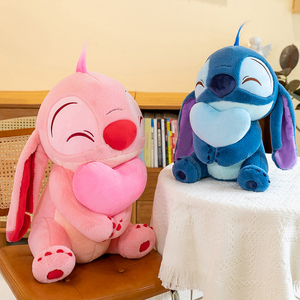 I punti più venduti giocattoli di peluche bambole dei cartoni animati bambole a forma di cuore imbottite per regali per bambini - Product Image 2