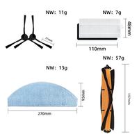 Ajustement pour Xiaomi Lydsto G2 Robot aspirateur accessoires brosse latérale principale filtre Hepa vadrouille tampon en tissu sac à poussière remplacement