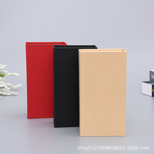 Boîte d'emballage personnalisée pour bijoux et bonbons, boîte cadeau avec couvercle ciel et terre, boîte cadeau rectangulaire pour cosmétiques, emballage alimentaire - Product Image 1