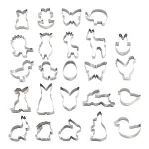 निर्माता सीधे 1 वर्ष की वारंटी और गंध अनुकूलन के साथ पशु आकार में Xj ब्रांड धातु की बेक्ड कुकीज़ बेचते हैं। - Product Image 1