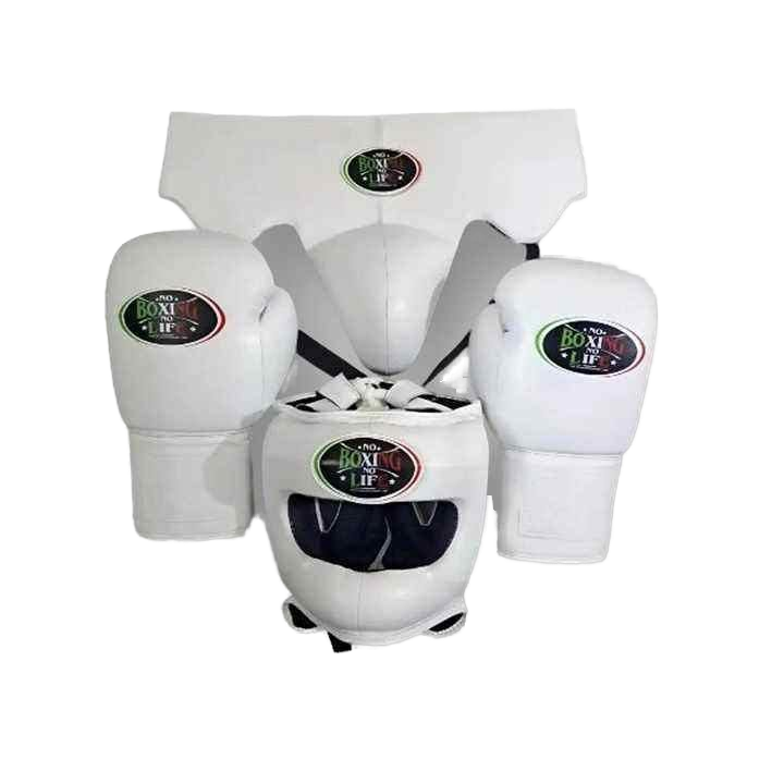Custom No Boxing No Life Fight Gear Set | Premium Boxing Sparring &amp; Training Equipment, High-Quality Protective Gear