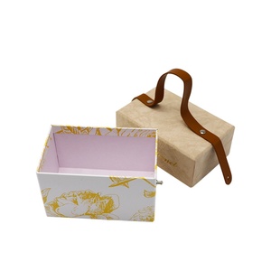 Coffret cadeau de luxe personnalisé, emballage en boîte en papier exquis et simple, style ciel et terre, pour cadeau haut de gamme - Product Image 4