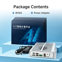 Komputer Tertanam NVIDIA Elite Partner PLink 8F5E2-Orin 32GB Jetson AGX Orin 32GB PC Komputasi AI Tepi Industri 200 TOPS