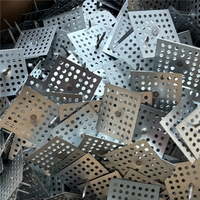 Pins d'isolation CVC avec rondelles, support métallique 50x50mm