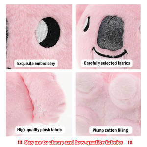 Peluche morbido Design personalizzato <span class=keywords><strong>Koala</strong></span> giocattoli di peluche ricamati giocattoli di peluche da compagnia per dormire - Product Image 5