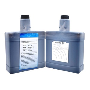 Compatible Citronix 302-1001-002 Black MEK <b>Ink</b> 750ml 302-1006-004 Makeup Solvent With RFID Tag for CI5500 CIJ Printer - Product Image 4