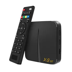 Hot Selling XS97 TV Box Amlogic S905W2 4K Android 9 2.4G/5G wifi Quad Core android tv box XS97 Set Top Box Support Google