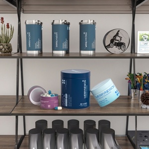 Boîte en aluminium écologique pour compléments alimentaires, pot à capsules, boîte en aluminium pour compléments alimentaires - Product Image 1