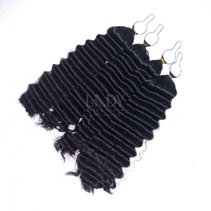 Extensions de cheveux ondulés en crochet de haute qualité, cheveux Remy, couleur naturelle, 100% cheveux vietnamiens, tissage - Product Image 5