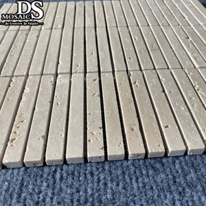 <span class=keywords><strong>Mosaico</strong></span> DS a strisce lunghe <span class=keywords><strong>in</strong></span> travertino beige, <span class=keywords><strong>mosaico</strong></span> <span class=keywords><strong>in</strong></span> marmo Kit Kat, <span class=keywords><strong>mosaico</strong></span> <span class=keywords><strong>in</strong></span> <span class=keywords><strong>pietra</strong></span> <span class=keywords><strong>naturale</strong></span> per piastrelle da cucina e backsplash - Product Image 2