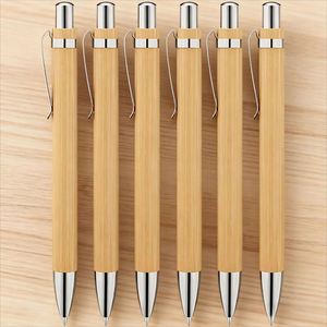Eco-friendly Bamboo Metal Ballpoint <b>Pen</b> with logo Slim Signature <b>Pen</b> Custom <b>Pen</b> Write Smoothly Suitable for Corporate Gifts - Product Image 6