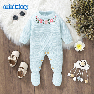 Mimixiong - <span class=keywords><strong>Peleles</strong></span> <span class=keywords><strong>de</strong></span> <span class=keywords><strong>Punto</strong></span> para Bebé, Monos <span class=keywords><strong>de</strong></span> Manga Larga para Bebé - Product Image 4