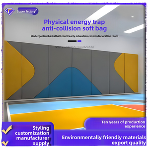 Salle de basket-ball pour enfants sac souple Anti-Collision PVC protection précoce sol mur Protection Pad pour l'entraînement physique - Product Image 5