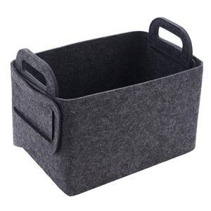 Cestello portaoggetti in feltro pieghevole per tutti gli usi per il camino in legno per l'organizzazione e la convenienza - Product Image 2