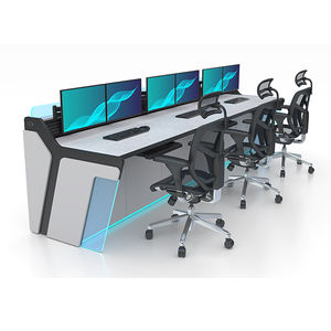 制御室コンソール監視コンソールヘビーデューティーコンソール制御デスク（産業用CCTV制御室向け）中国工場価格 - Product Image 4