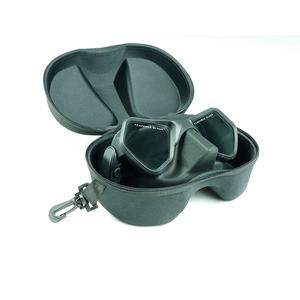 Nuova <span class=keywords><strong>Maschera</strong></span> Subacquea ZMZDIVE Wolf con Doppia Lente in Vetro Temperato, Basso Volume 65cc, Cinturino Integrato in Silicone Liquido - Product Image 6