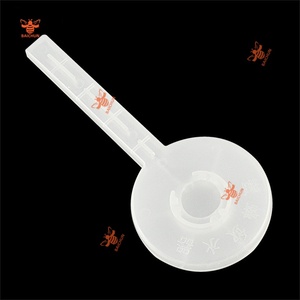 1 Pezzo Nuovo Alimentatore Rotondo per Api, in Plastica <span class=keywords><strong>Bianca</strong></span>, Senza Bottiglia, per l'Abbeveraggio delle Api, Attrezzi per Apicoltura - Product Image 6