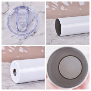 ZB卸売 カスタム 20オンス昇華ブランク 二重壁真空断熱 18/8ステンレス鋼製 漏れ防止ストレートストロータンブラー - Product Image 4