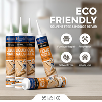 Colle de construction Liquid Nails, adhésif multi-sous-stratums pour l'installation de contreplaqué, MDF et panneaux composites