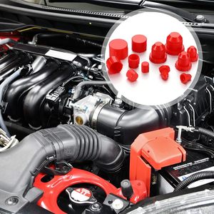 Tappi in plastica per fori, kit di tappi industriali per tubi, guarnizioni per linee di fluidi, blocca lo sporco, contiene raccordi multipli, nero - Product Image 6