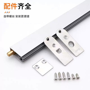 Joint d'étanchéité automatique pour porte Kaishengxi 34x14mm en forme de U, anti-poussière, insonorisant, coupe-vent pour portes d'hôtels et d'auberges - Product Image 3