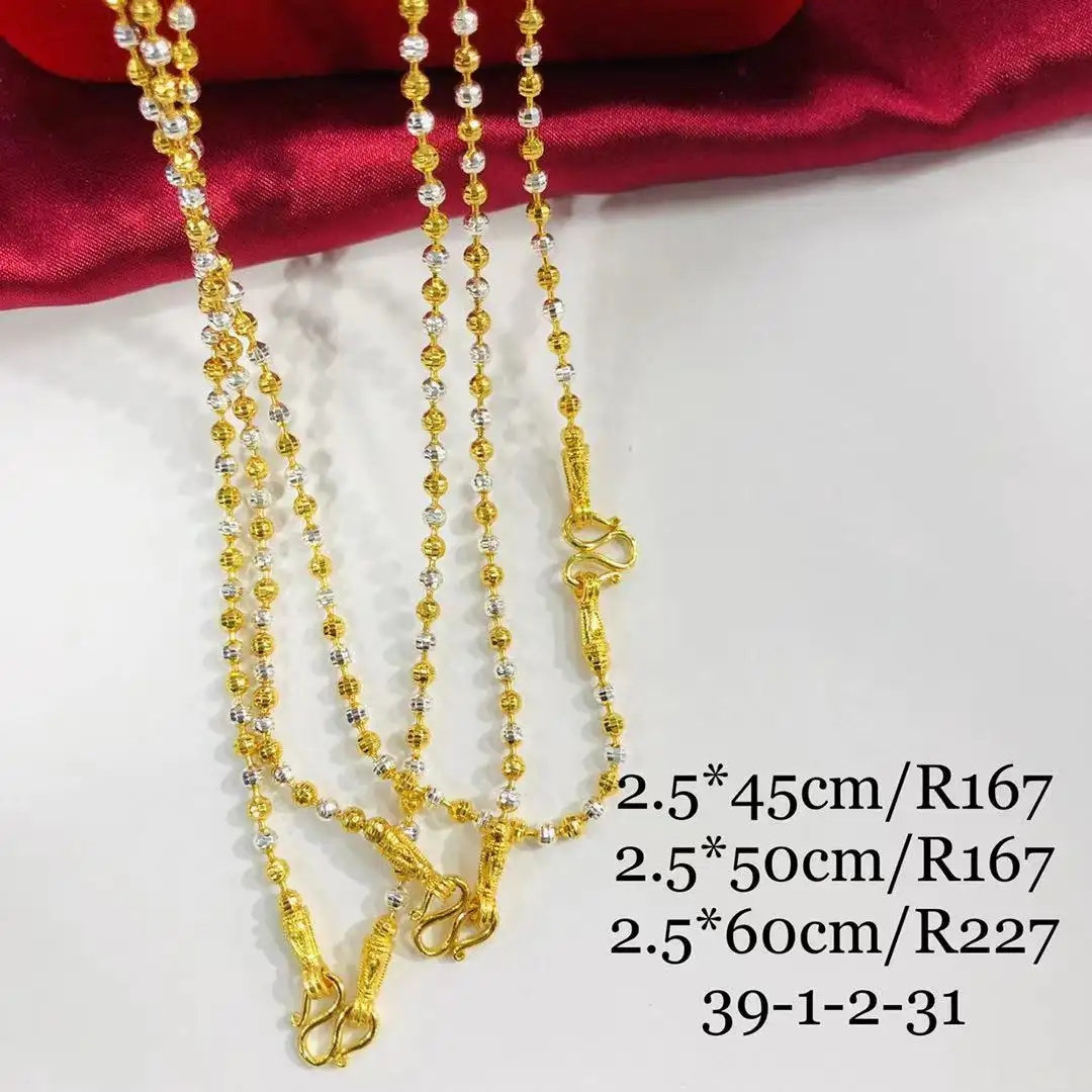 Xuping desenhos de joias douradas dubai, corrente de 24k, colar de ouro para mulheres, dubai, novo design de correntes de ouro