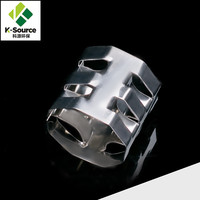 Anillo VSP de acero inoxidable SS304 316, anillo de arco interior metálico, empaquetado aleatorio para torres, 25mm 38mm, para depurador de gases de escape